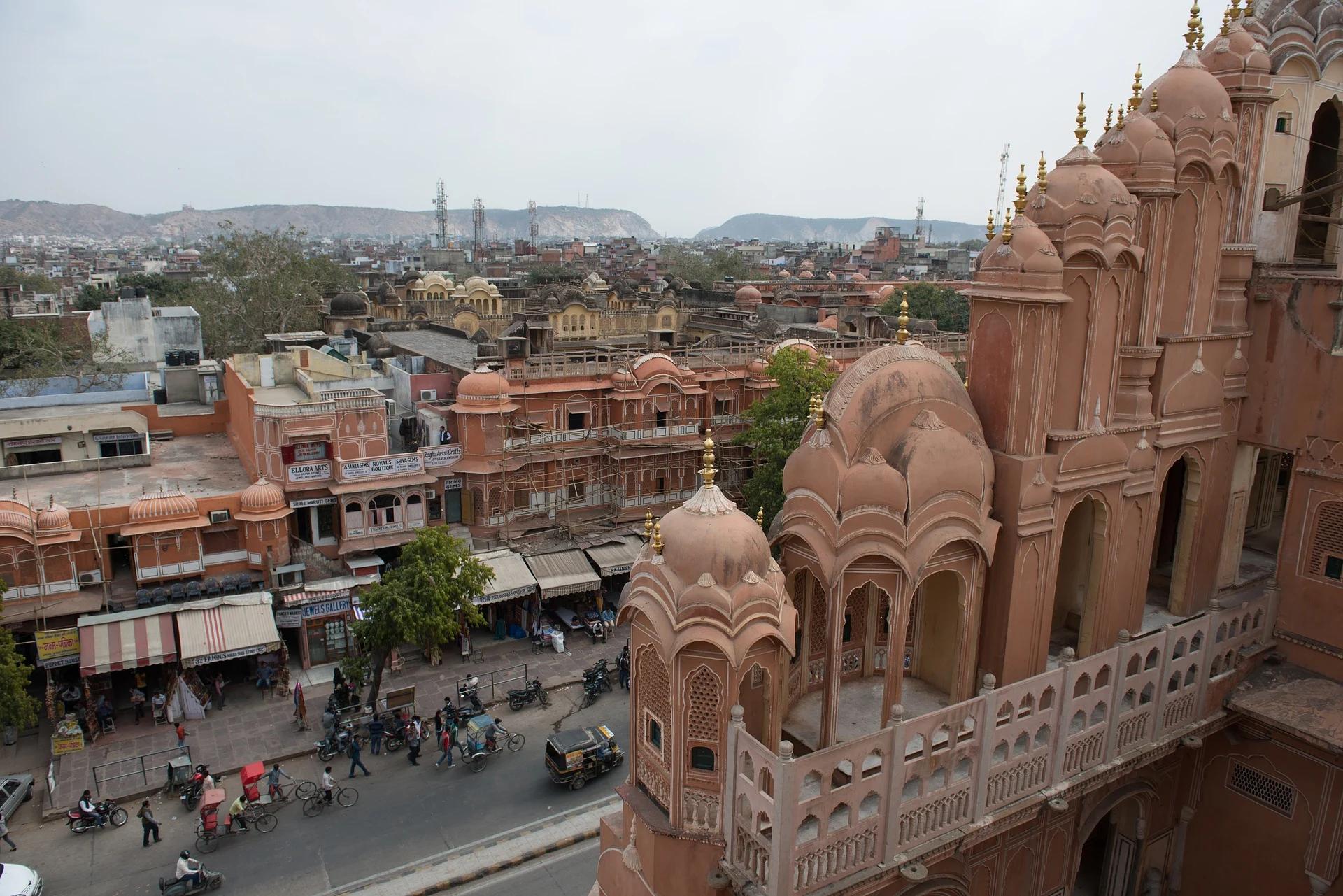 Pink city View